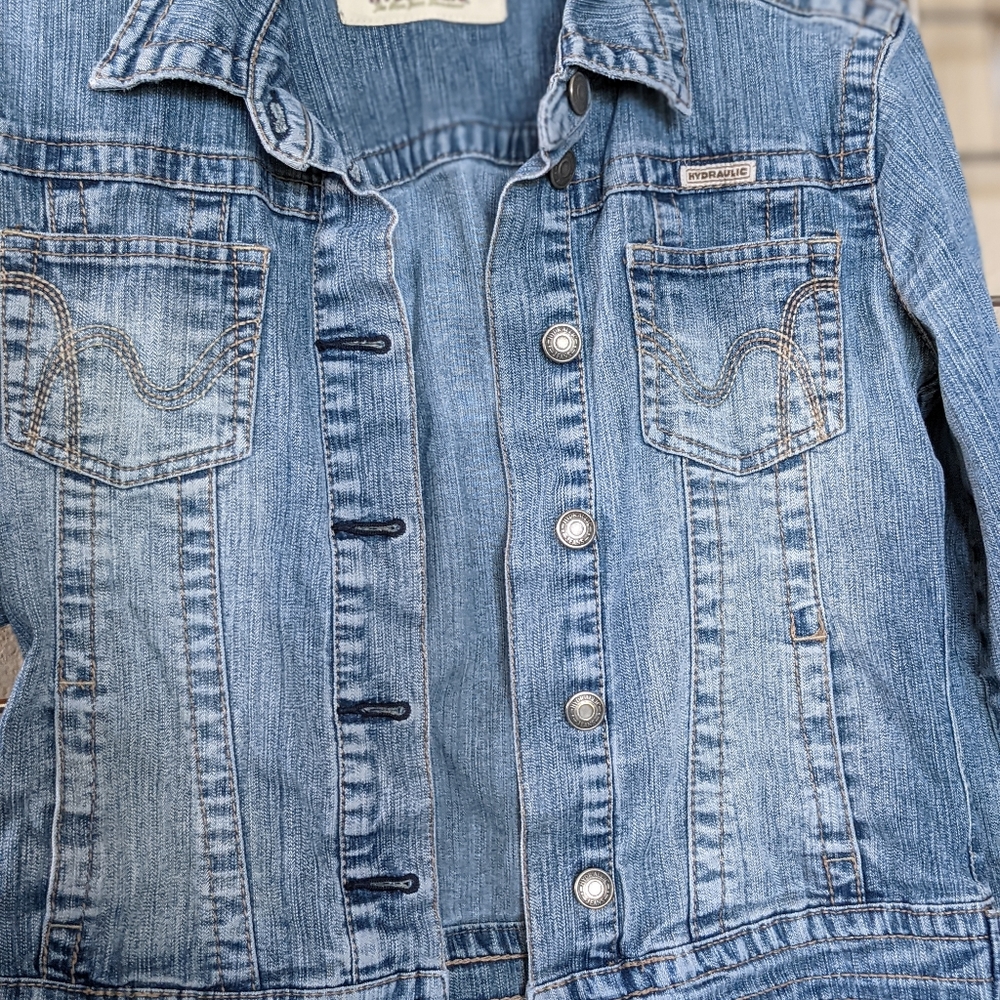 Denim Jacket.  Size: Small - Picture 6 of 11